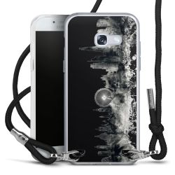 Carry Case Transparent Fabric black/silver