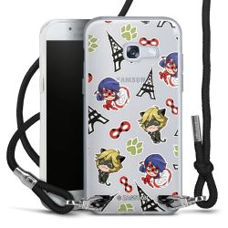 Carry Case Transparent Fabric black/silver