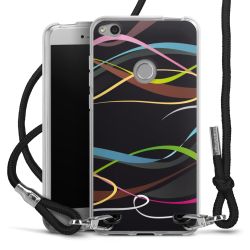 Carry Case Transparent Fabric black/silver