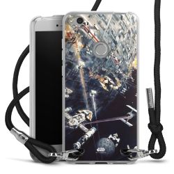 Carry Case Transparent Fabric black/silver