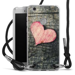 Carry Case Transparent Fabric black/silver