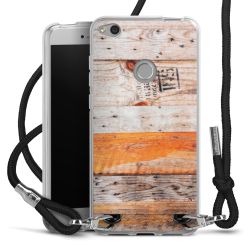 Carry Case Transparent Fabric black/silver