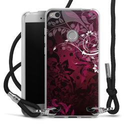 Carry Case Transparent Fabric black/silver