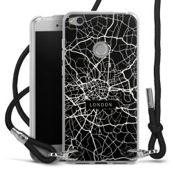 Carry Case Transparent Fabric black/silver