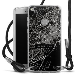 Carry Case Transparent Fabric black/silver