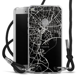 Carry Case Transparent Fabric black/silver