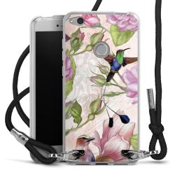 Carry Case Transparent Fabric black/silver