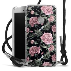 Carry Case Transparent Fabric black/silver