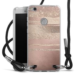 Carry Case Transparent Fabric black/silver