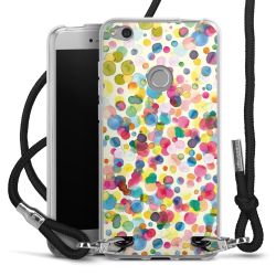 Carry Case Transparent Fabric black/silver