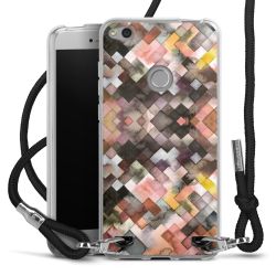 Carry Case Transparent Fabric black/silver