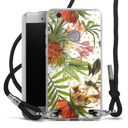 Carry Case Transparent Fabric black/silver