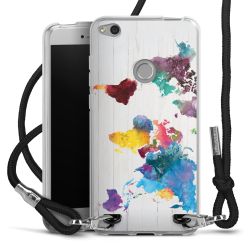 Carry Case Transparent Fabric black/silver