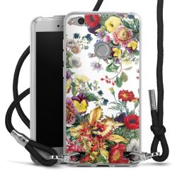 Carry Case Transparent Fabric black/silver