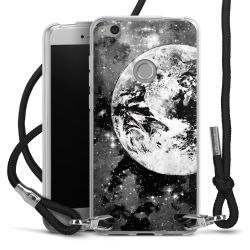 Carry Case Transparent Fabric black/silver