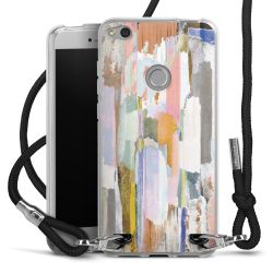 Carry Case Transparent Fabric black/silver