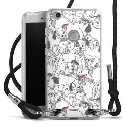 Carry Case Transparent Fabric black/silver