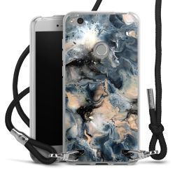 Carry Case Transparent Fabric black/silver