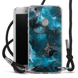 Carry Case Transparent Fabric black/silver