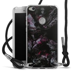 Carry Case Transparent Fabric black/silver