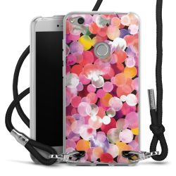 Carry Case Transparent Fabric black/silver