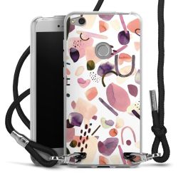 Carry Case Transparent Fabric black/silver