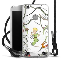 Carry Case Transparent Fabric black/silver