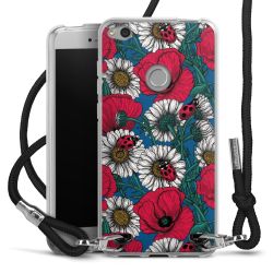 Carry Case Transparent Fabric black/silver