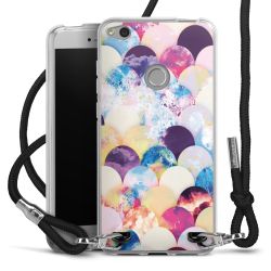 Carry Case Transparent Fabric black/silver