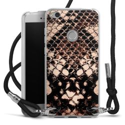 Carry Case Transparent Fabric black/silver