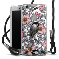 Carry Case Transparent Fabric black/silver