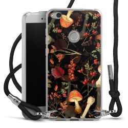 Carry Case Transparent Fabric black/silver