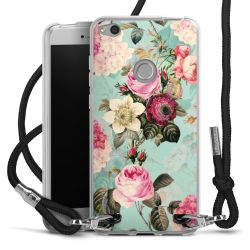 Carry Case Transparent Fabric black/silver