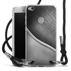 Carry Case Transparent Fabric black/silver