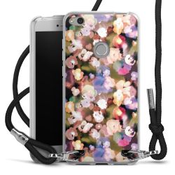 Carry Case Transparent Fabric black/silver