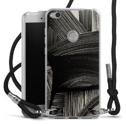 Carry Case Transparent Fabric black/silver