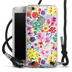 Carry Case Transparent Fabric black/silver