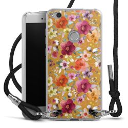 Carry Case Transparent Fabric black/silver