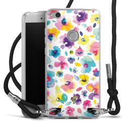 Carry Case Transparent Fabric black/silver