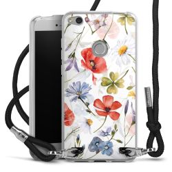 Carry Case Transparent Fabric black/silver