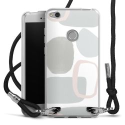 Carry Case Transparent Fabric black/silver