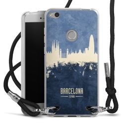 Carry Case Transparent Fabric black/silver