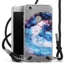 Carry Case Transparent Fabric black/silver