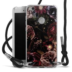 Carry Case Transparent Fabric black/silver