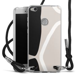 Carry Case Transparent Fabric black/silver