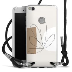 Carry Case Transparent Fabric black/silver