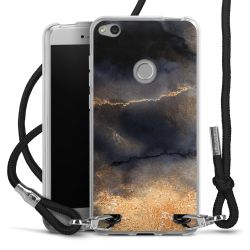 Carry Case Transparent Fabric black/silver