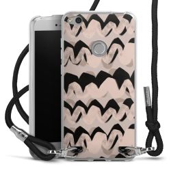 Carry Case Transparent Fabric black/silver