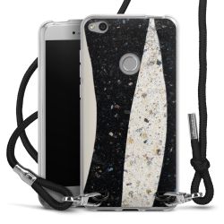 Carry Case Transparent Fabric black/silver