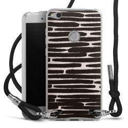 Carry Case Transparent Fabric black/silver